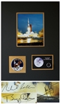 Apollo 11 Crew-Signed 8 x 10 Photo -- Signed by Neil Armstrong, Michael Collins & Buzz Aldrin -- With Steve Zarelli COA